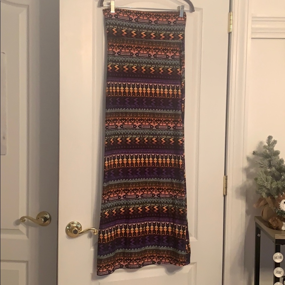 Tribal Maxi Skirt! - Picture 1 of 4